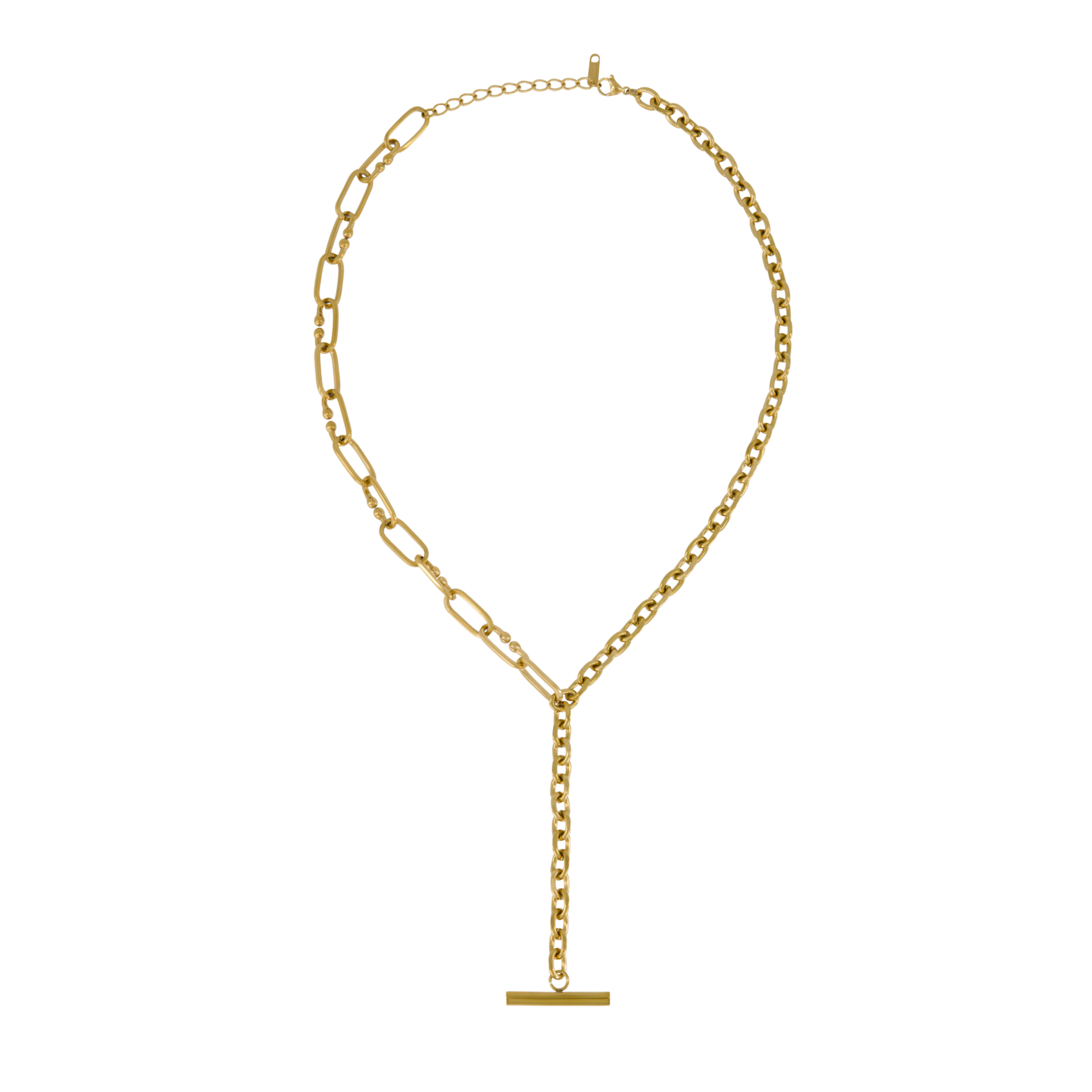 The Isla Drop Necklace 18k Gold Plated