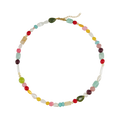 Multi-Stone Beaded Necklace