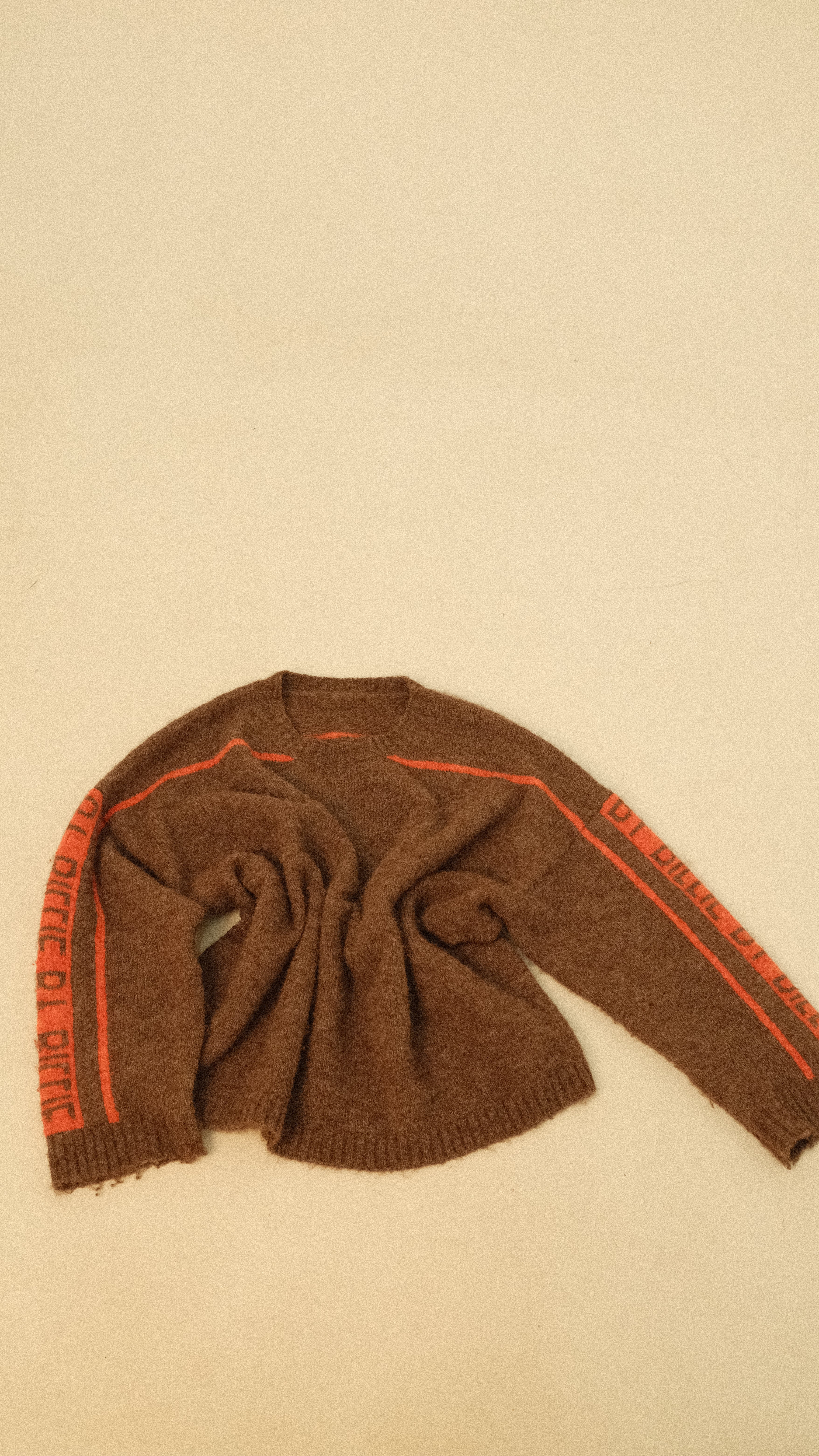 By Billie Knit - Brown / Cherry Tomato