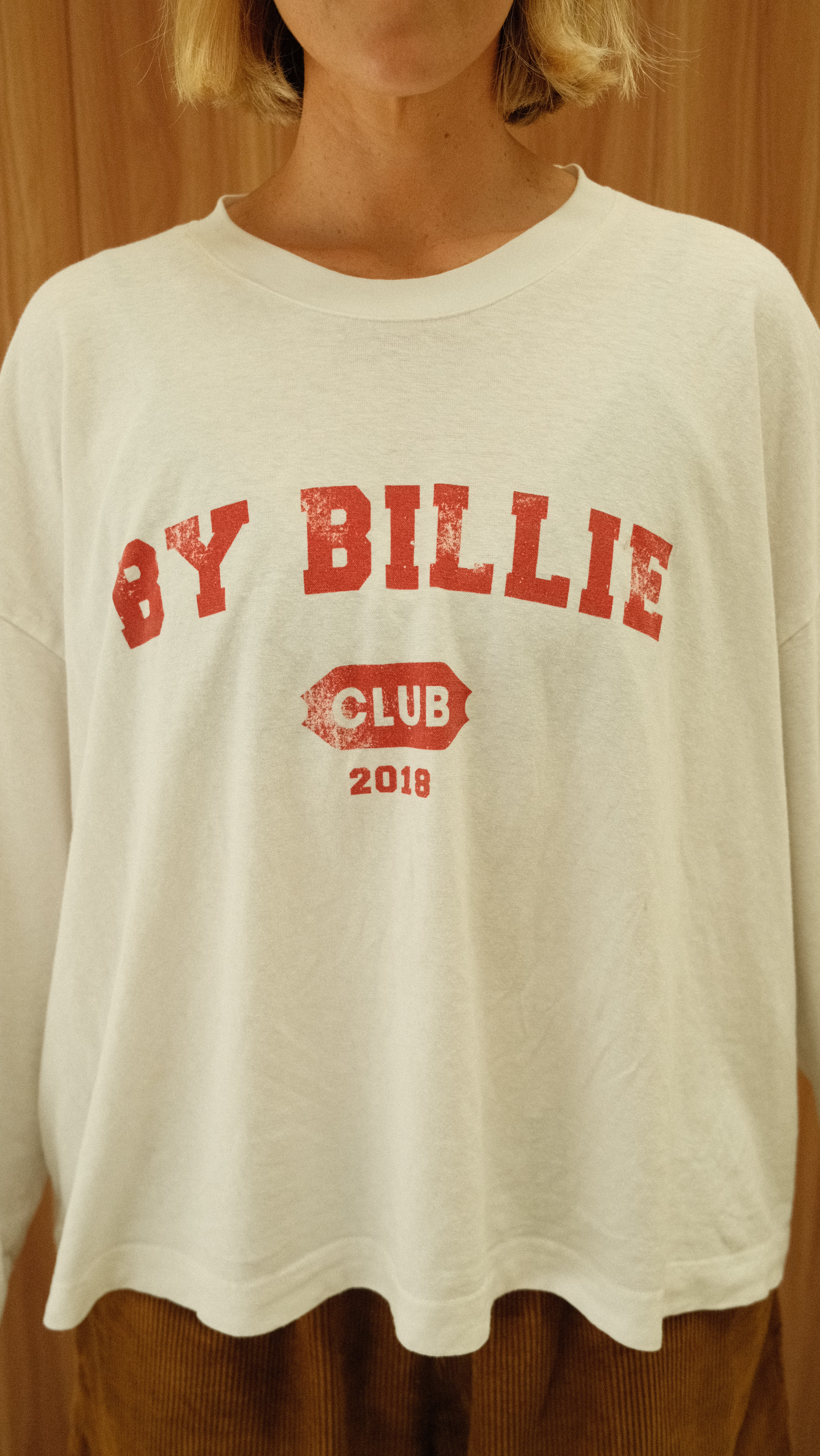 By Billie Club Tee - White / Red