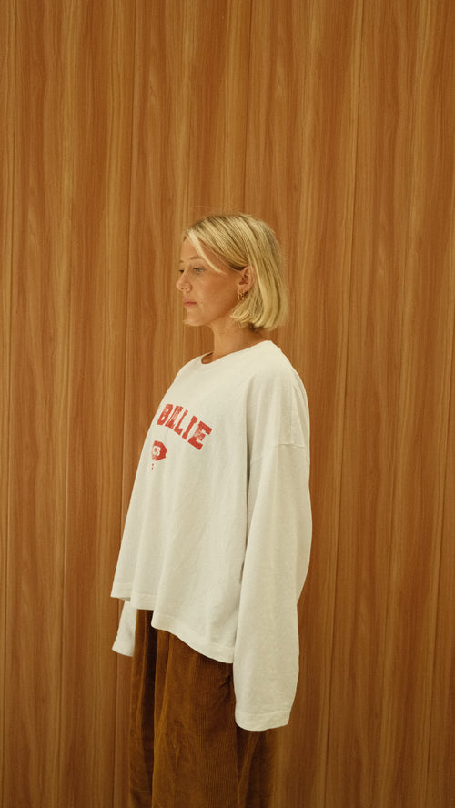 By Billie Club Tee - White / Red