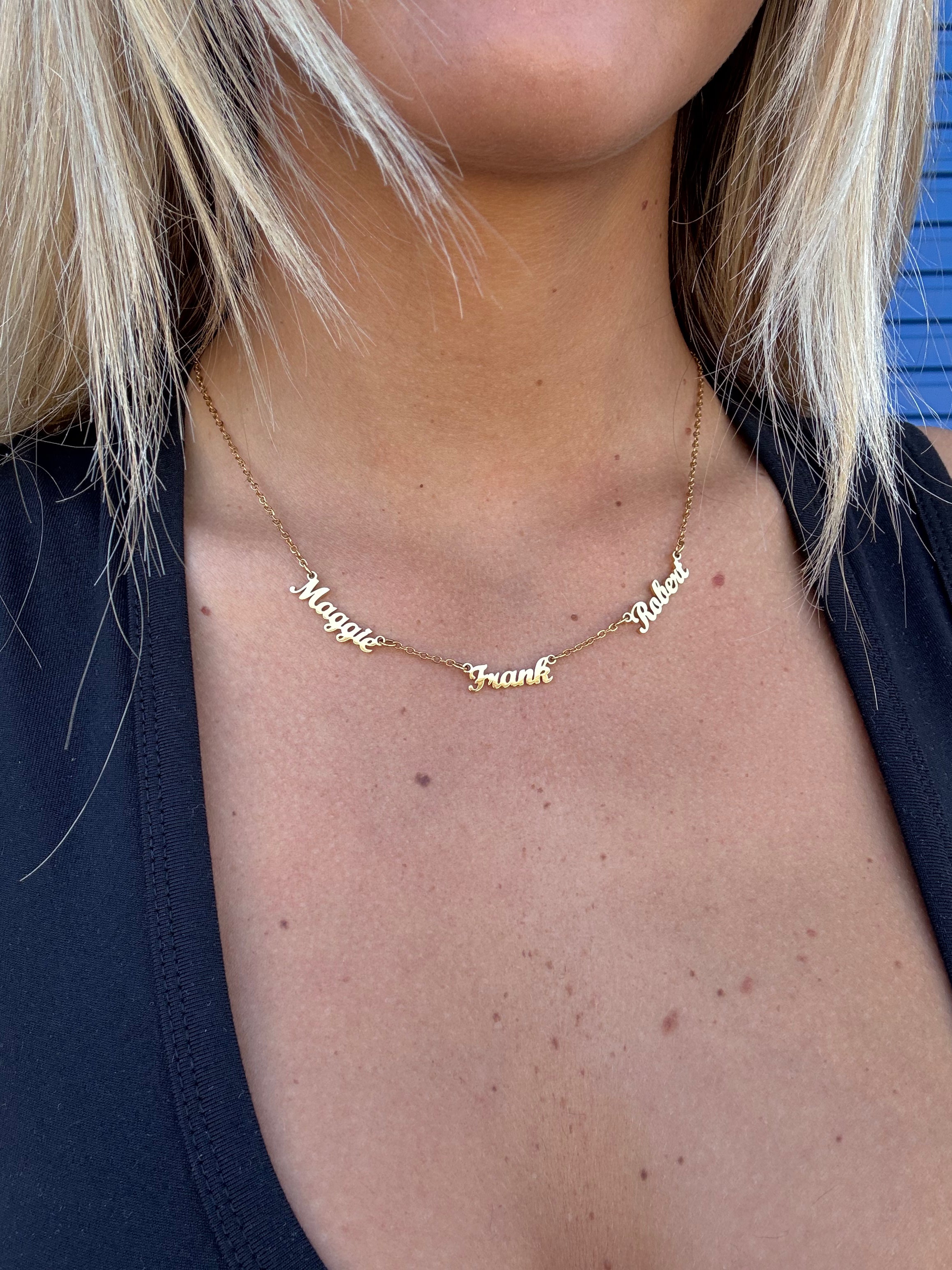 Multi Custom Name Necklace