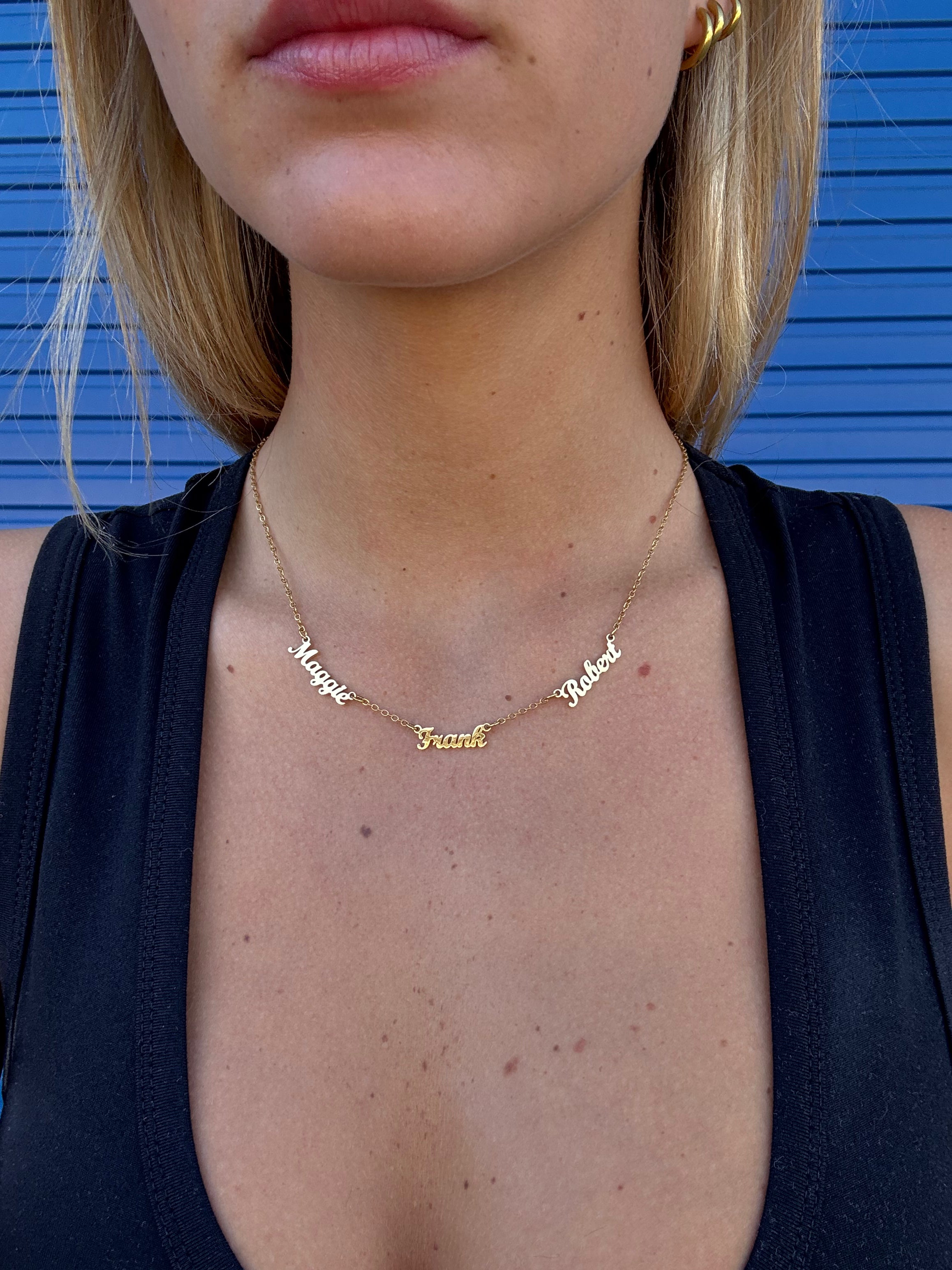 Multi Custom Name Necklace