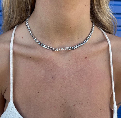 Chunky Lover Chain Silver