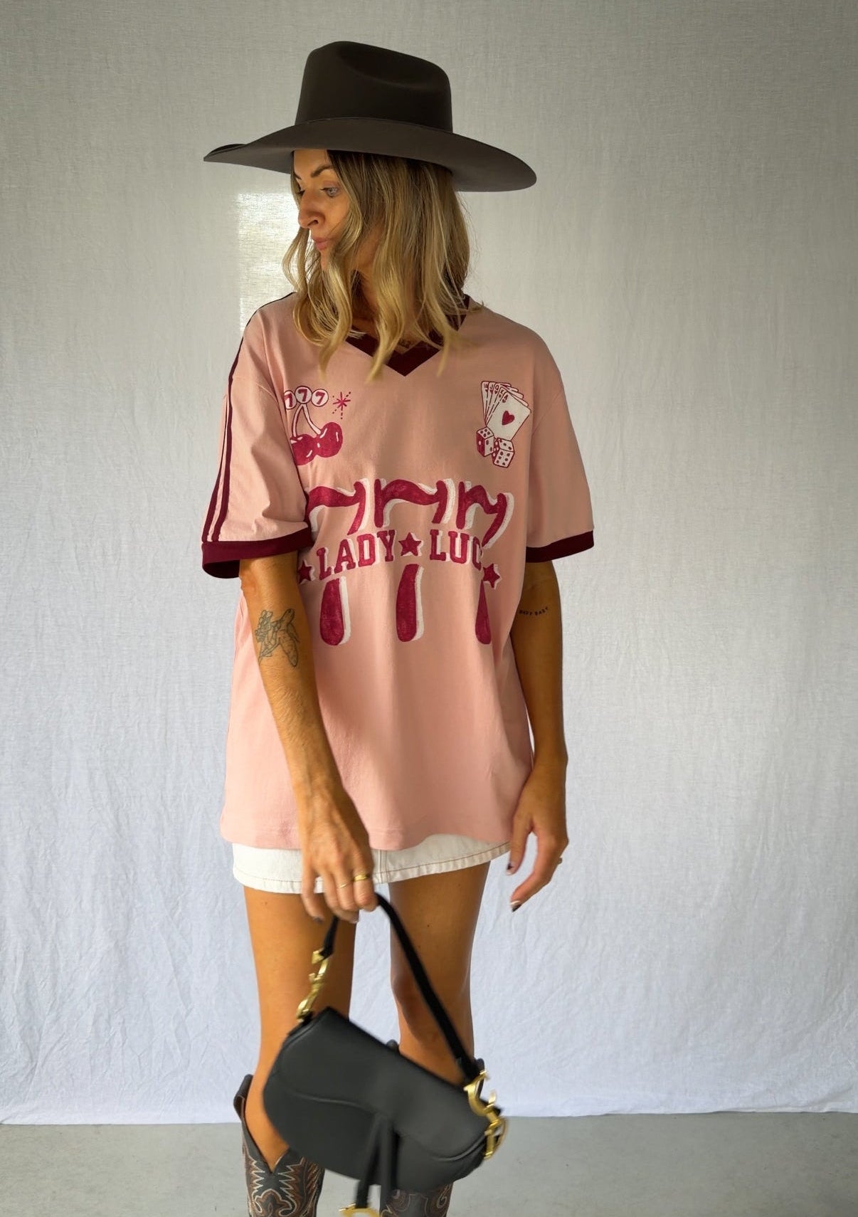 Lady Luck Tee detail