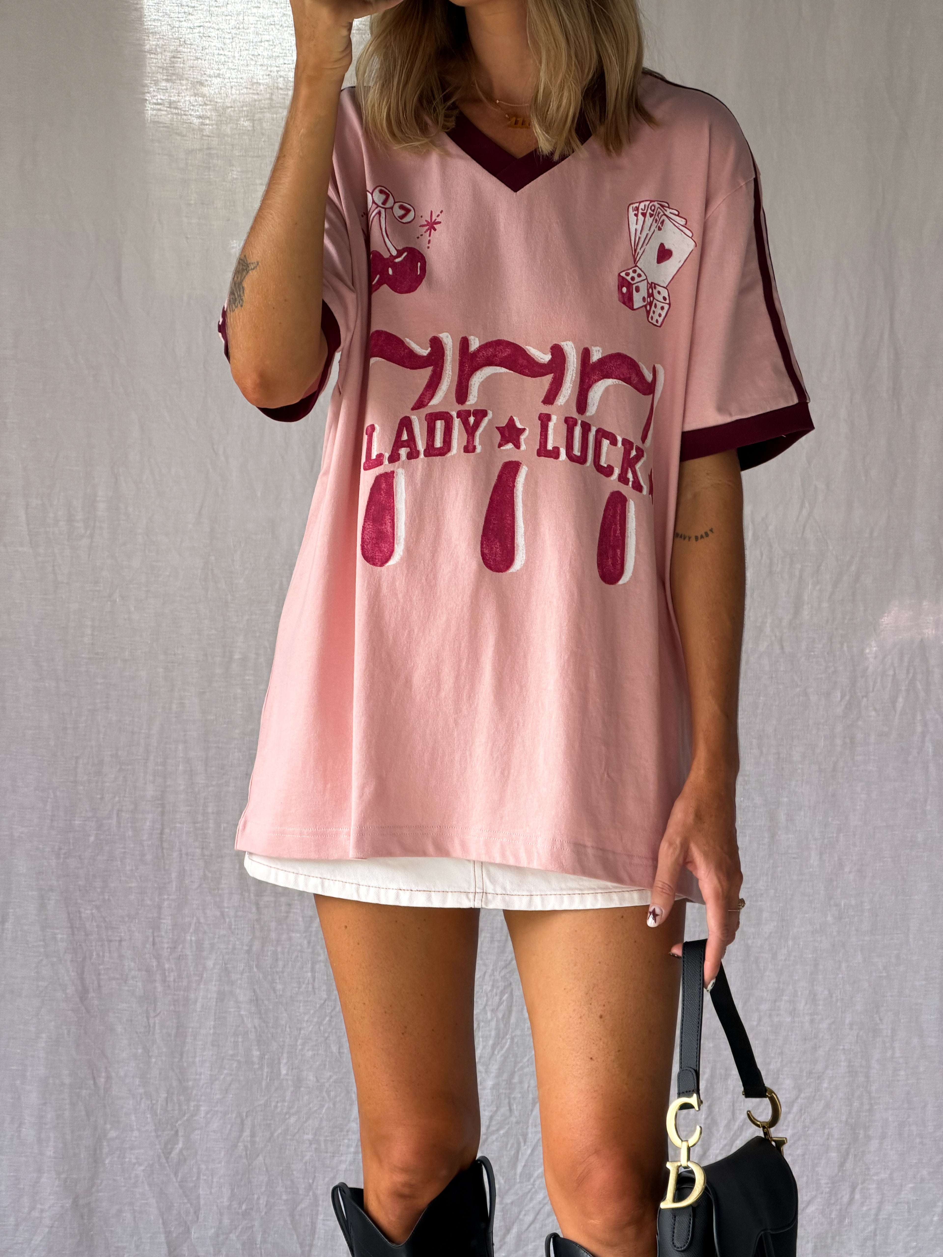 Lady Luck Tee back
