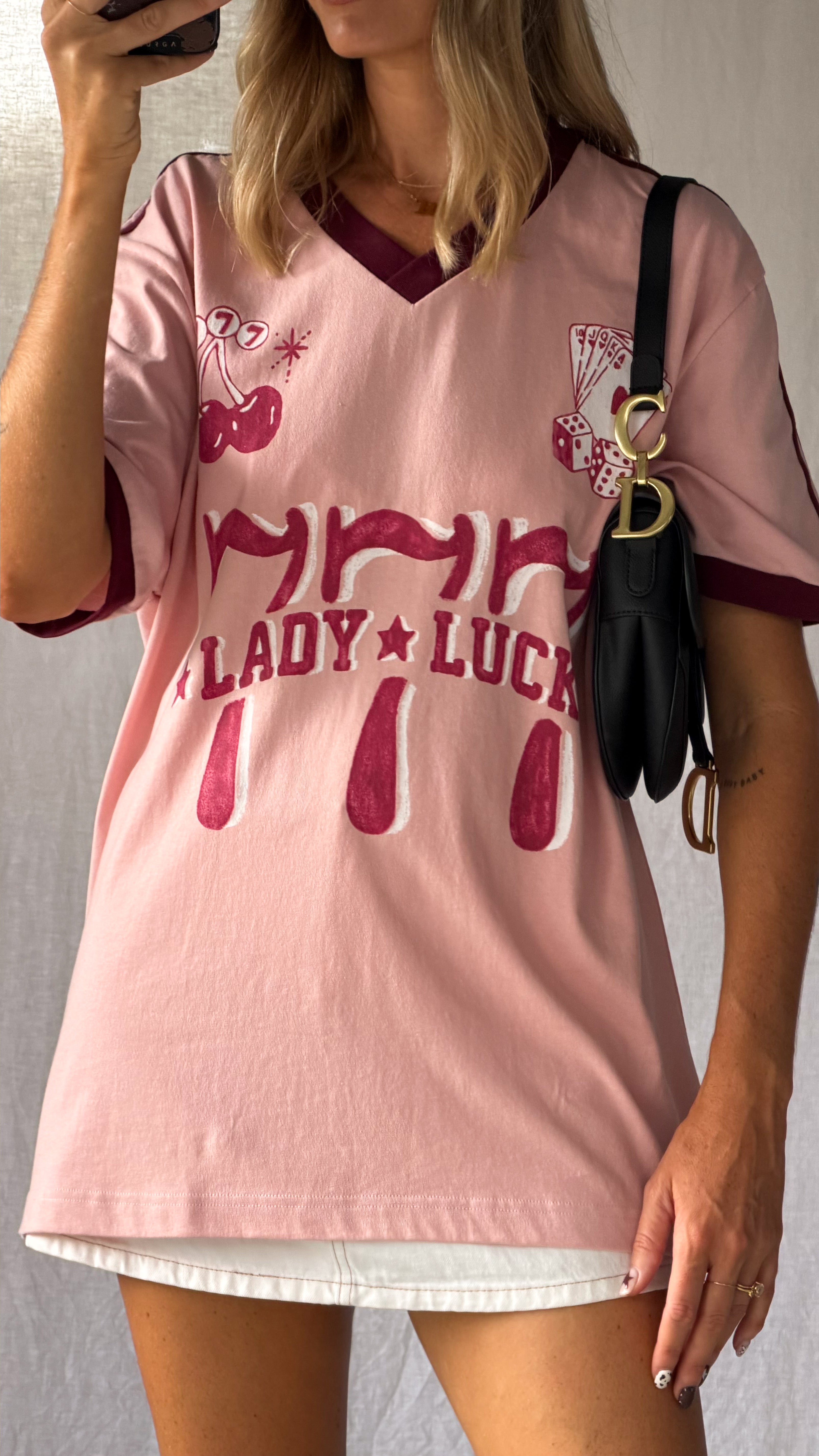 Lady Luck Tee styled