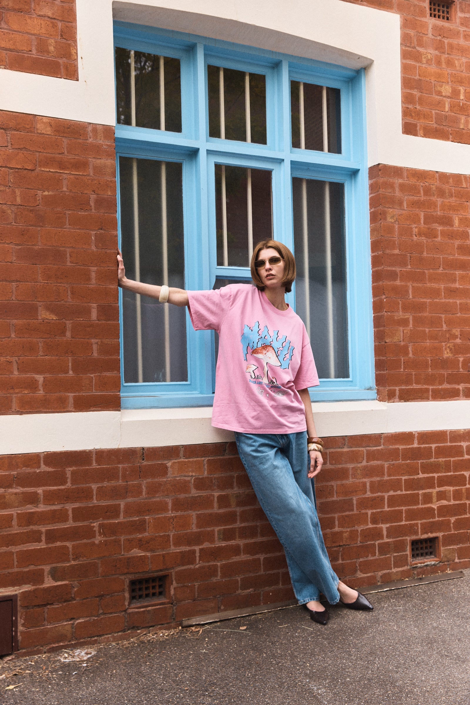 Stay Weird Oversize Tee Sale price