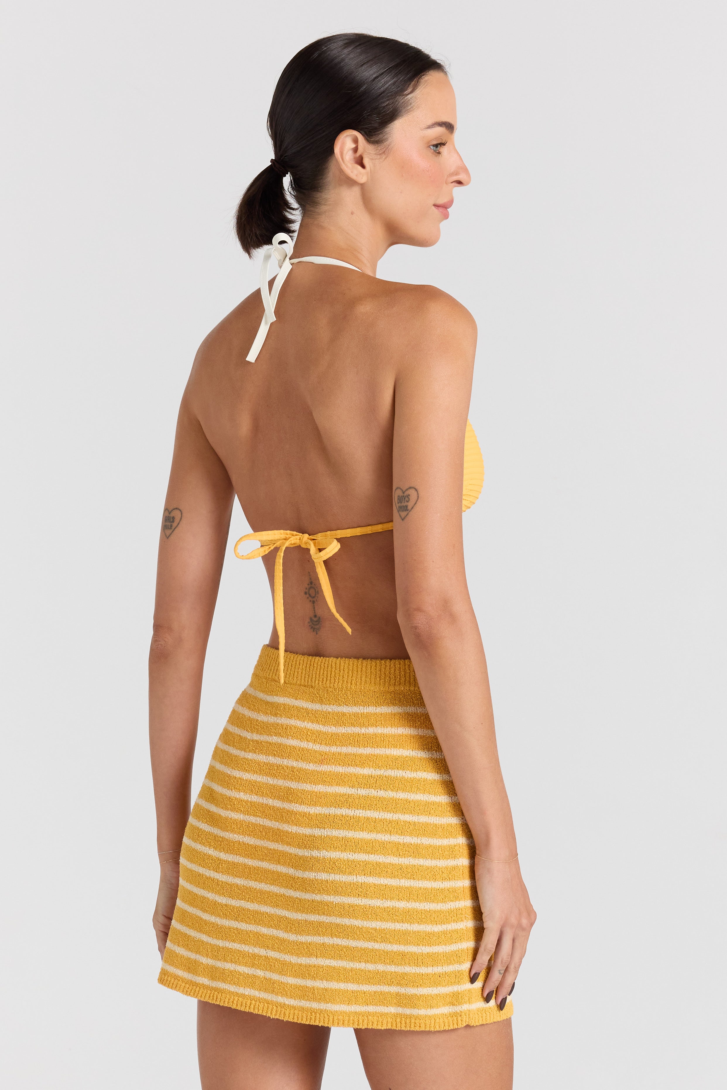 Surf Side Knit Mini Skirt