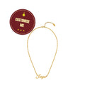 Custom Name Necklace, 18k Gold Plated