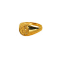 Cupid Signet Ring – 18K Gold Plated