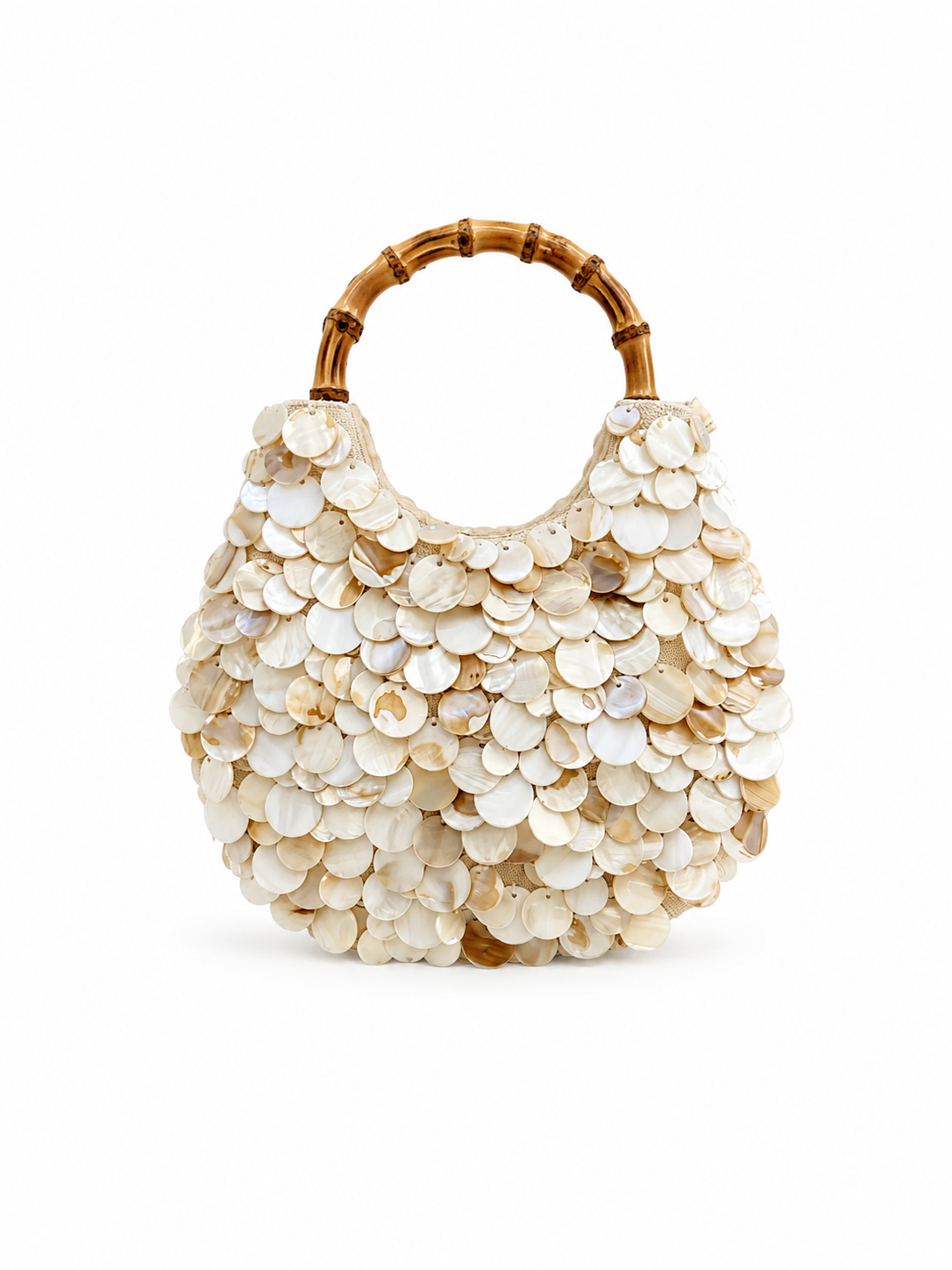 The Amalfi Pearl Bamboo Bag