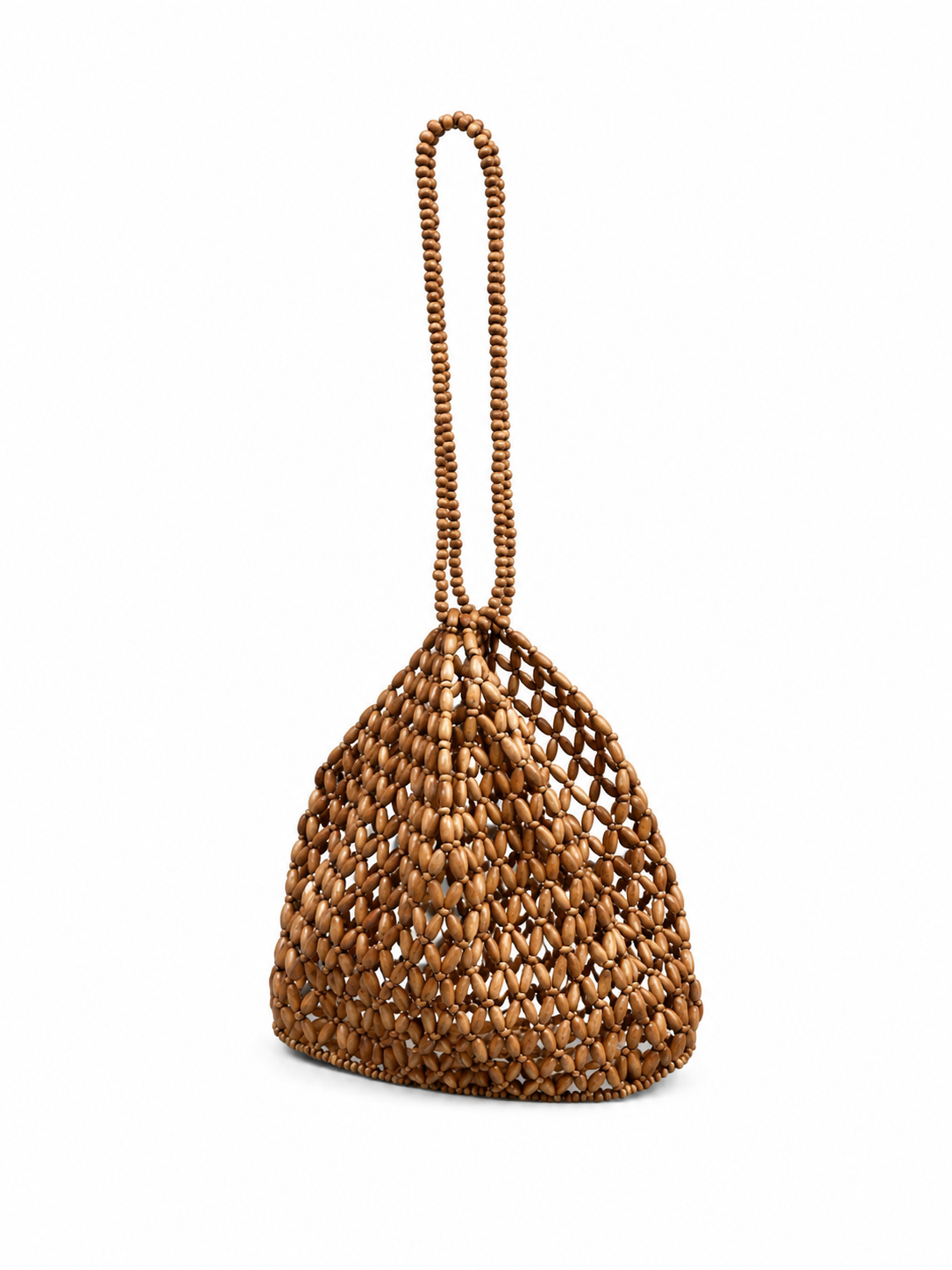 The Capri Beaded Bag - Brown
