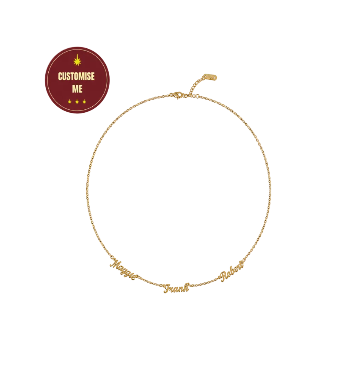 Multi Custom Name Necklace