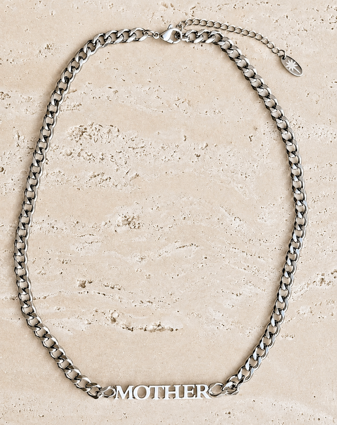 Chunky Mother Chain Silver