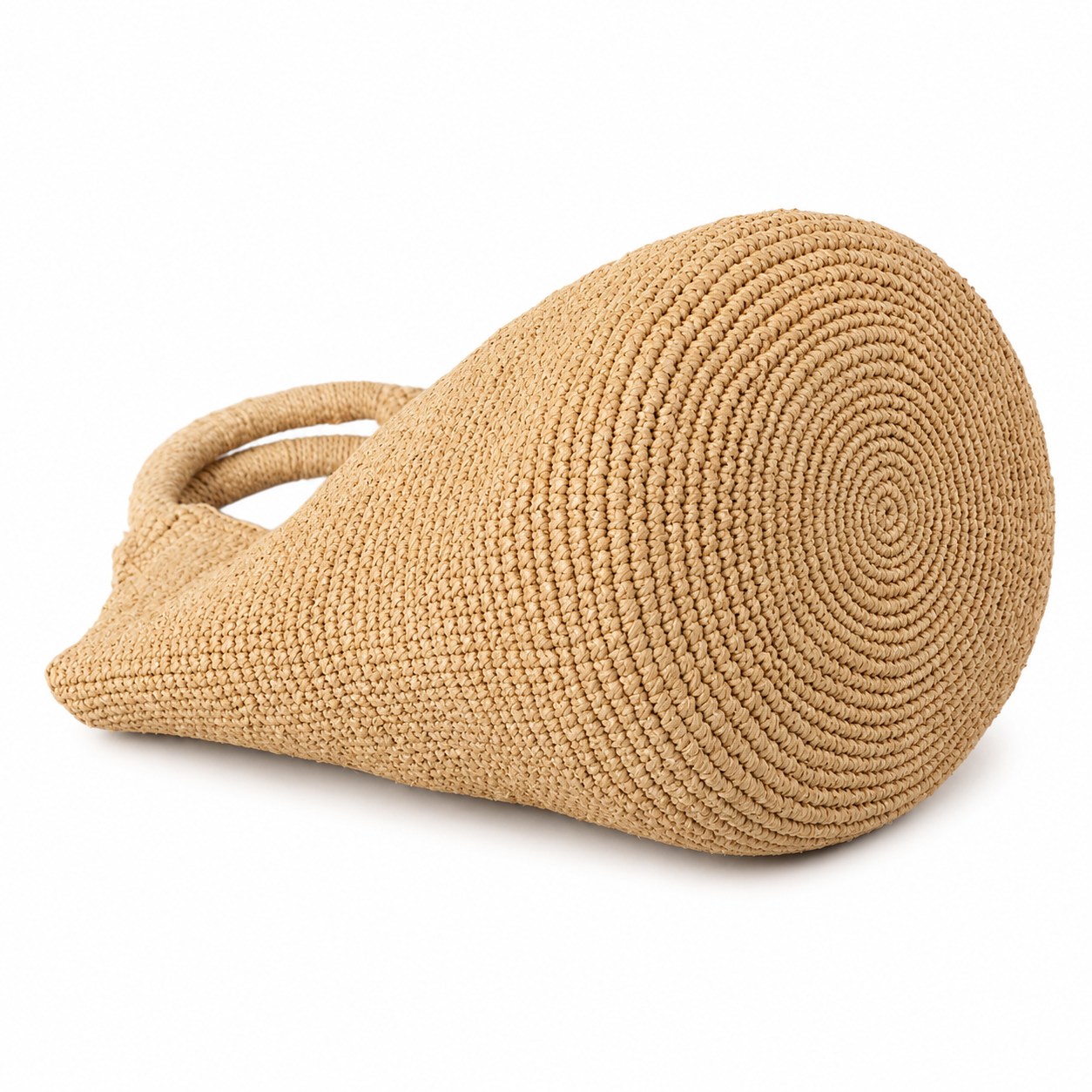 Raffia Bucket Bag