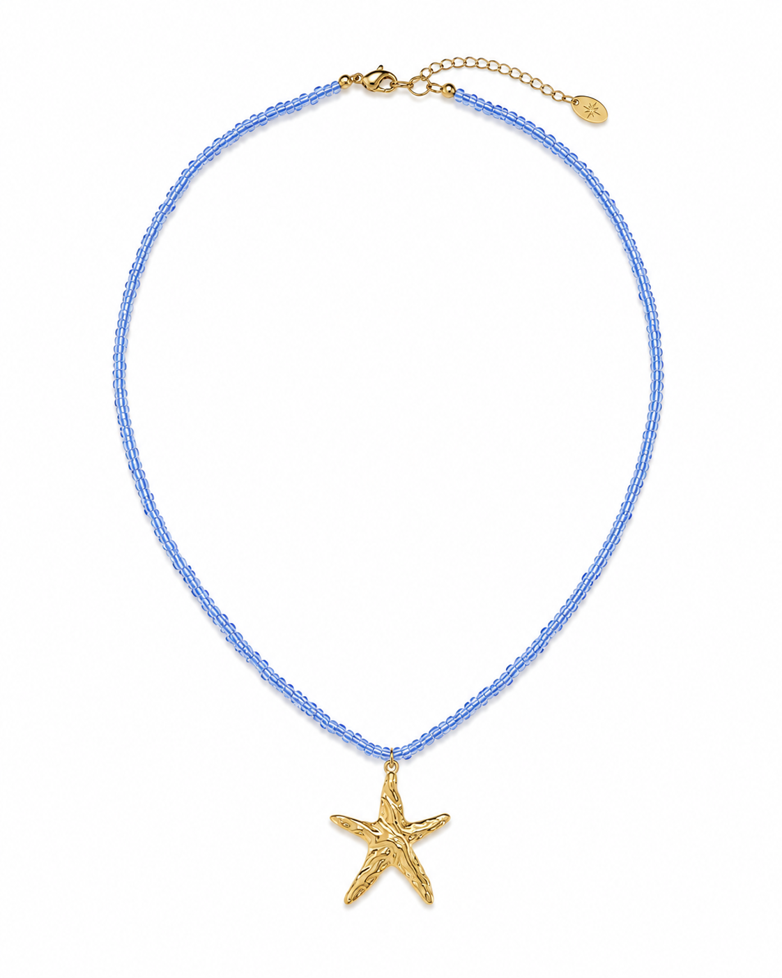 The Aqua Star Gold Plated Necklace