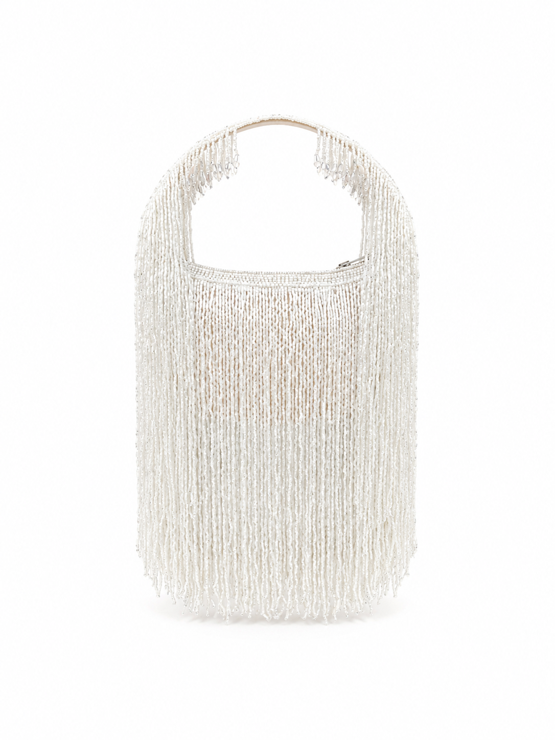 The Dolly Tassel Bag White